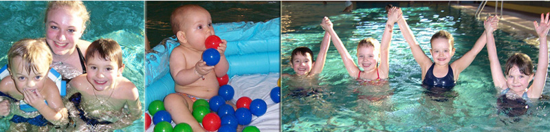 Kindern macht das Schwimmen bei den Mangfallkrabben Spass!